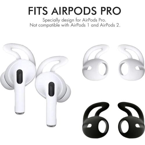 For Airpods Pro Earphone Case Cover Silicone Ear Tips Ear Hook Cap for Apple Airpods Pro Wireless Bluetooth Earphone Accessories
