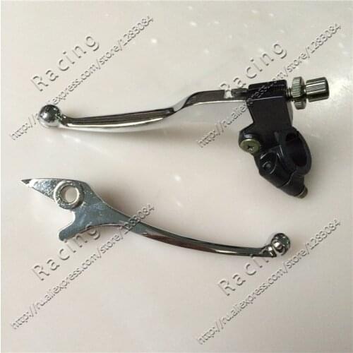 Folding Clutch and brake lever for 110 125 140 150 CC dirt bike & dirt pit bike AND ATV spare part motocross