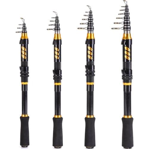 Rx Series Ultra Short Sea Rod 1.5M-2.4M Aluminum Alloy Carbon Fiber Sea Rod Mini Luya Fishing Rod Fishing Gear