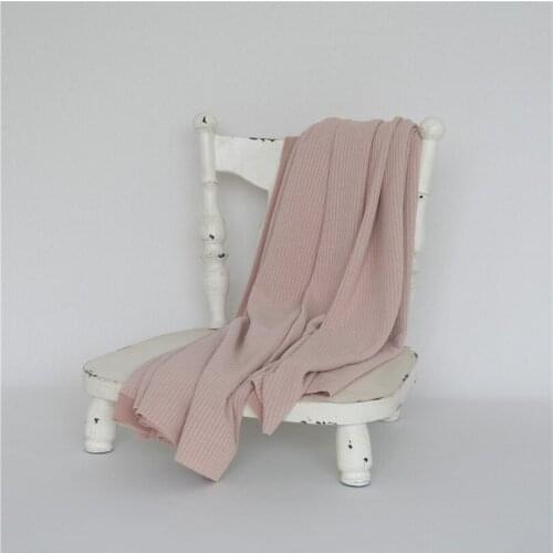 Vintage Newborn Photography Backdrop Bean bag Cover Fabric Stretch Knit Blanket Newborn Background Photo Props