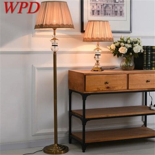 WPD Floor Lamps Contemporary LED Luxury Design Crystal Light Decorative For Home