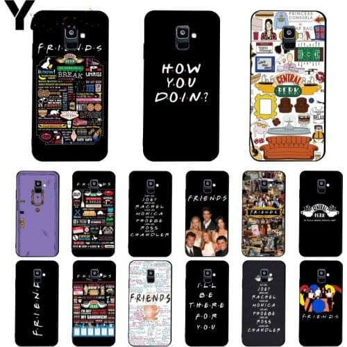 Yinuoda Central Perk Coffee friends tv show Phone Case For Samsung Galaxy A7 A50 A70 A20 A30 A40 A8 A6Plus A8Plus A9 2018