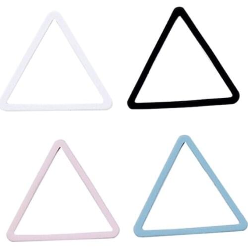 1*15mm brass spray paint color hollow triangle earring pendant fashion charm jewelry accessories for diy handmade materials