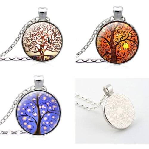 2017 Tree of Life Pendants & Necklaces Art tree Necklaces amulet Sweater Chain Christmas Gift ancient