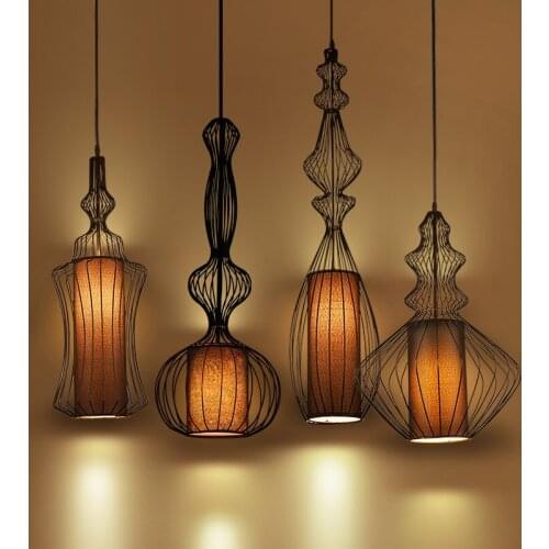 American pendant lights for dining room modern bedroom pendant lamp Suspension Luminaire vintage led pendant light home lighting