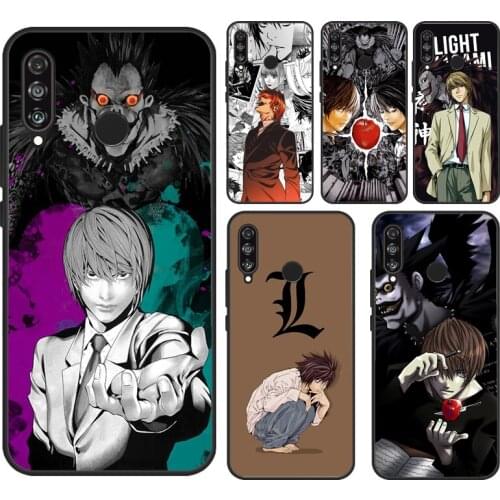 Anime Manga Death Note Ryuk Phone Case For Huawei P40 Lite P30 P20 Pro P Smart 2021 2019 Mate 10 20 Lite Back Cover