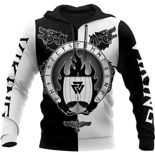 Black 3D Mens Hoodie Men Women New Fashion Zipper Hooded Long Sleeve Pullover