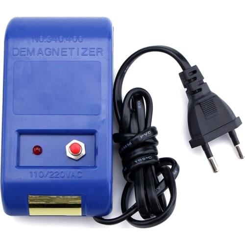 Watch Demagnetizer Mechanical Quartz Watch Repair Tool Electrical Professional Demagnetize Tool for Watchmaker EU/US Plug