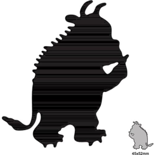 Cute Little Monsters Dancing Design Craft Metal Cutting Dies Scrapbooking Album DIY Paper Card Craft Embossing Die New