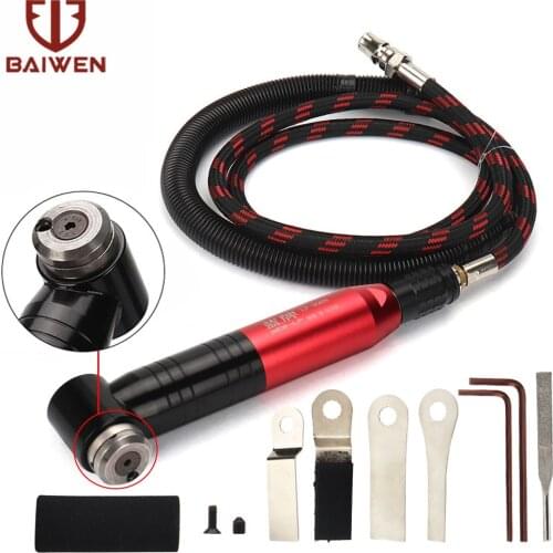 Air Car Windshield Remover Glass Cut Off Blade Kit Cleaner Cutter Pneumatic Glass Glue Cutter Silicone Sealant Removing Tools