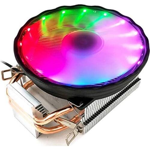 Desktop PC CPU Fan Bronze Tube Heat Dissipation Mute Removable Radiating Fan GDeals
