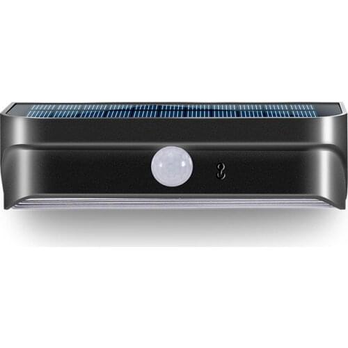 Small magic box outdoor waterproof body induction wall lamp household solar LED Garden Garden sub wall landscape lamp