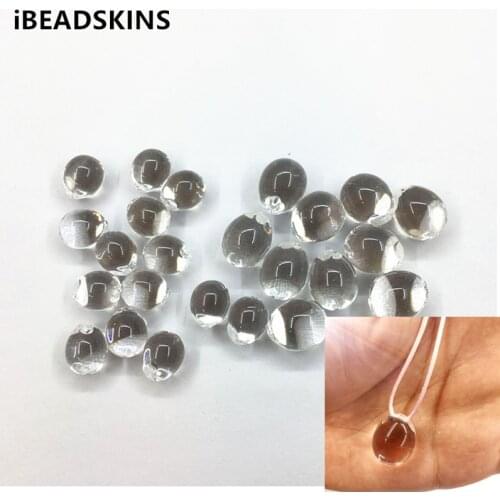 New arrival! (choose size) Clear Slippery Grape Shape beads for Headdress accessories Earrings parts,hand Made Jewelry DIY