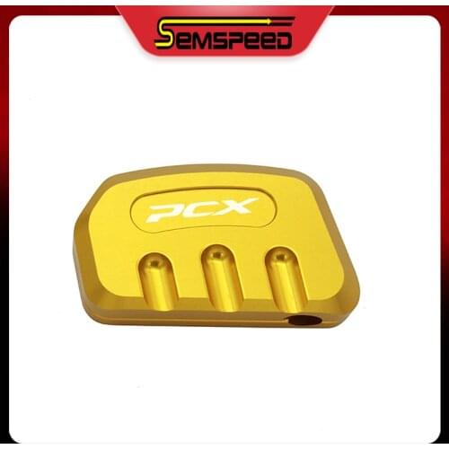 Latest Motorcycle Side Stand Pads For HONDA PCX 150 PCX 160 2021 SEMSPEED CNC Kickstand Extension Support Plate