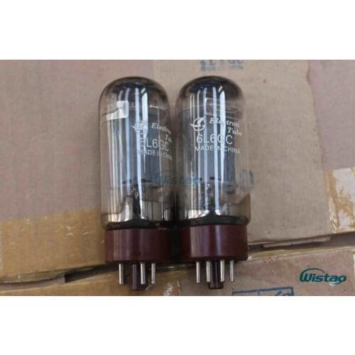SHUGUANG 6L6G Power Amplified Tube 2pcs/lot for HIFI Tube Amplifier Replace 6P3P High Reliability Precise Pairing