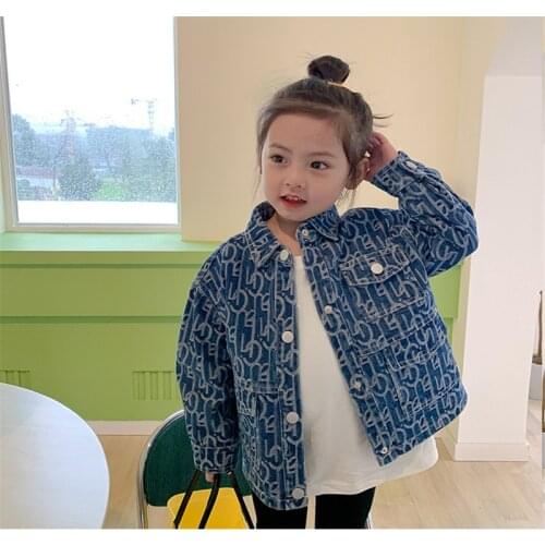 Jacquard Spring Autumn Coat Girls Kids Outerwear Teenage Top Children Clothes Costume Ruffle Evening Party High Quality