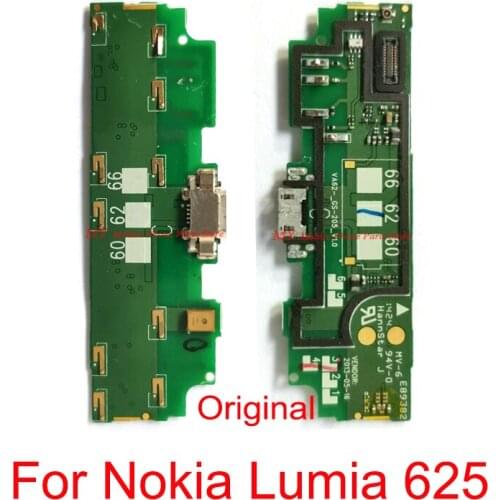 10 PCS Original Data USB Charging Port Dock Flex Cable For Nokia Lumia 625 USB Charger Port Flex Cable For Nokia 625 Repair Part