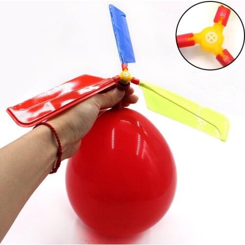 10pack Funny Toys For Kids Adults Balloon Helicopter Flying Toy Child Birthday Xmas Party Bag Stocking Filler Gift Gags Brinqued