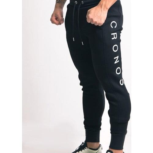 2021 European And American New Trend Fitness Sweatpants Casual Cotton Basketball Sweatpants Mens Breathable Slim Pants