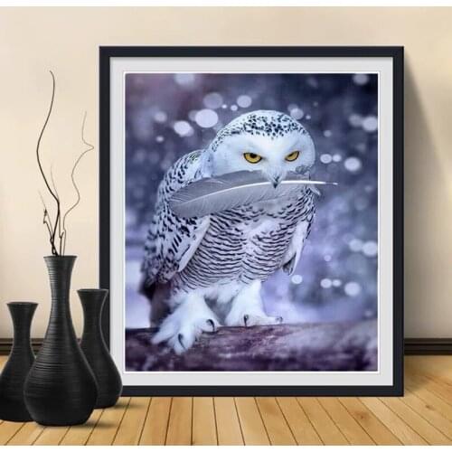 5d Full Diamond Painting owl Stupid Cross Stitch Icon of Diamond Mosaic diamond embroidery rhinestones Home Decorations Crafts