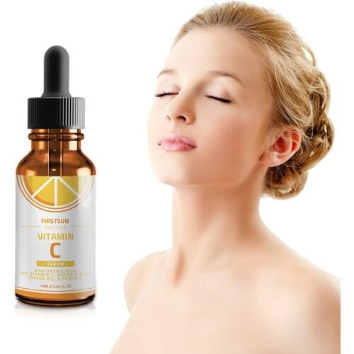10ml Vitamin C Hyaluronic Acid Face Serum Anti Aging Essence Skin Care Moisturizing Anti-Aging Dry Skin Care TSLM2