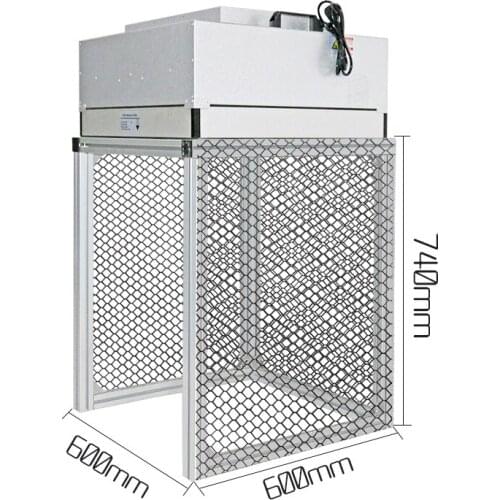 Big Size Dis-mountable Cleaning Room Dust-free Working Room Bench Table Refurbish LCD For Broken Phone Repair Refurbishing