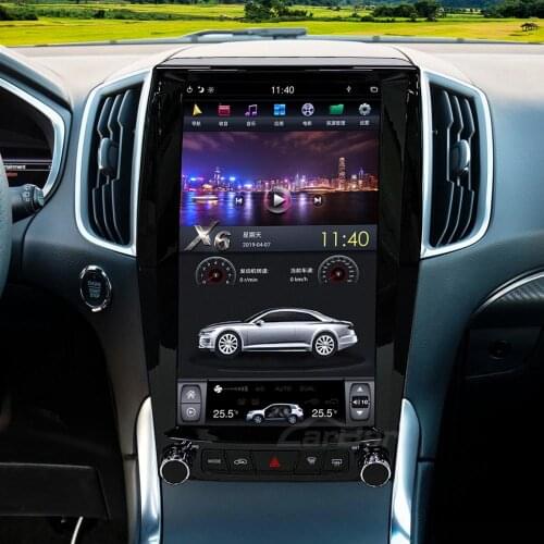 Carbar 13.6" Tesla Style Vertical Android Car DVD GPS Radio Navigation Stereo Audio Multimedia Player For Ford Edge 2015