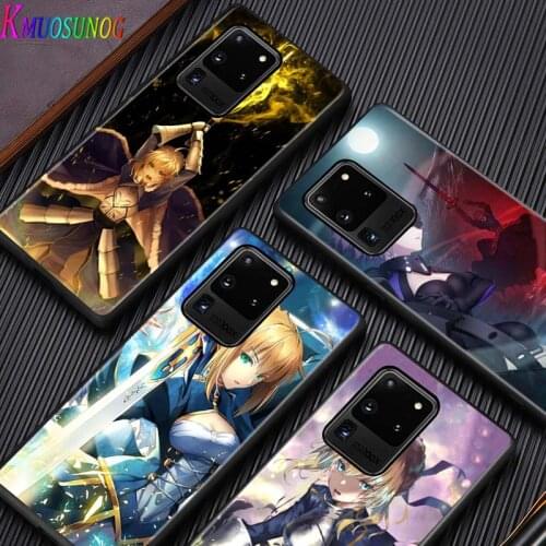 Fate saber for Samsung Note 20 S20 FE Lite Ultra Plus A91 A81 A71 A51 A41 A31 A21 A11 A12 A42 A01 Phone Case