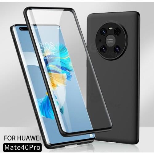 360 Full Protection Case For Huawei Mate 40 Pro With Screen Glass Ultra-thin Hard Cover For Huawei Mate 40 Pro Shockproof Case
