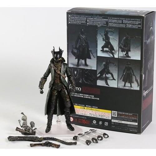 Figma 367 Bloodborne Hunter Action Figure Collectible Model Toy