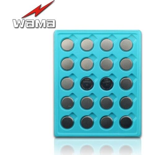 20x Wama LIR2016 3.6V Li-Ion Rechargeable Button Cell Batteries Repeat Charging Over 500 Times Replace for CR2016 Toys Camera