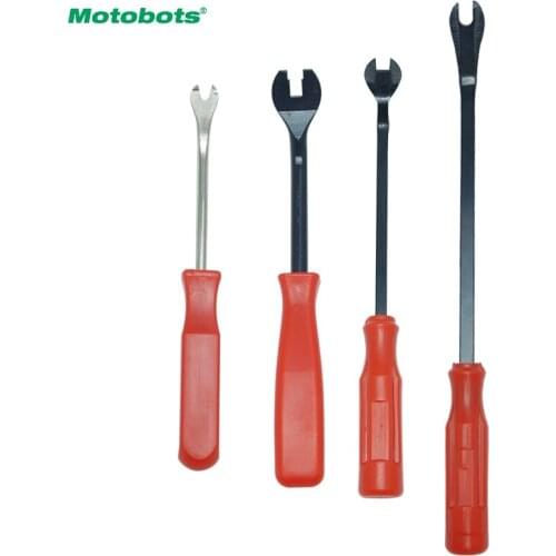 MOTOBOTS 5PCS Auto Pry Bars Pry Bar Buckle Screwdriver Door Panel Removal Fastener Disassemble Vehicle Refit Tool Clip #CA5739