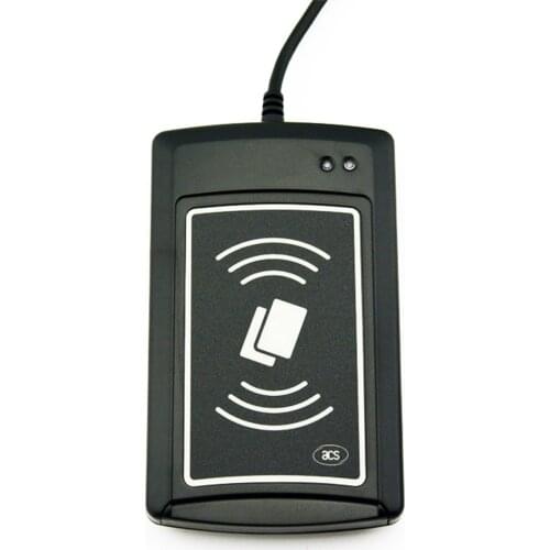 Small Cost-effective USB / RS232 contactless smart card reader writer ACR1281S-C8