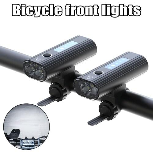 New Bicycle Front Light Usb Charging Strong Light Waterproof Led Bicycle Front Lamp Night Riding Lantern N66