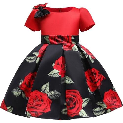 Dress For Girls Christmas Costume Kids Birthday Baptism Princess Dress Evening Party Dress Flower Girls Wedding Dresses Vestidos