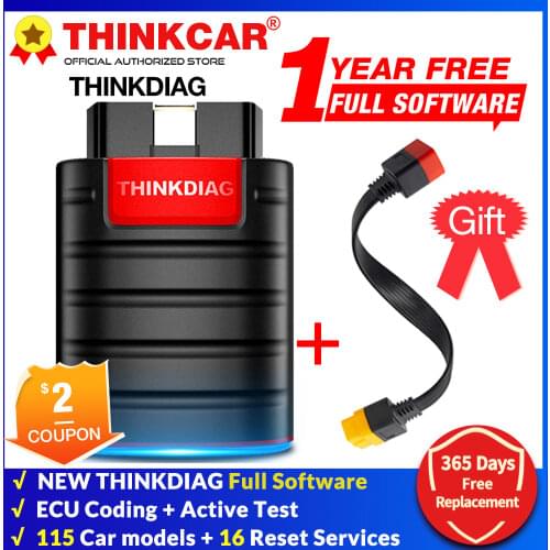 Thinkdiag Old Boot Work Diagzone Full Software OBD2 Scanner Auto Diagnostic Tool PK Launch Easydiag Code Reader AP200