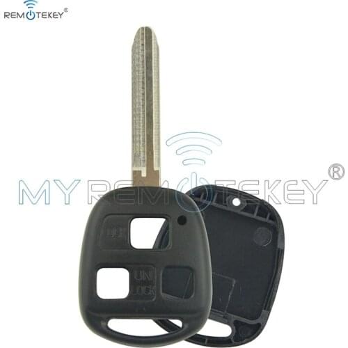 Remtekey Remote car key shell case 3 button TOY43 for Toyota Land Cruiser FJ Cruiser 1998-2011