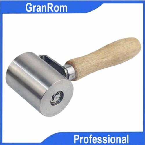 65mm Stainless Steel Pressure Roller Hand Press Tool for Roofing PVC/TPO/EPDM Plastic Membrane Welding Tool Machine Accessories