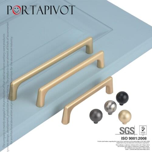 Modern Style Minimalist Wardrobe Door Handle American Furniture Cabinet Shoe Cabinet Drawer Zinc Alloy Small Handle