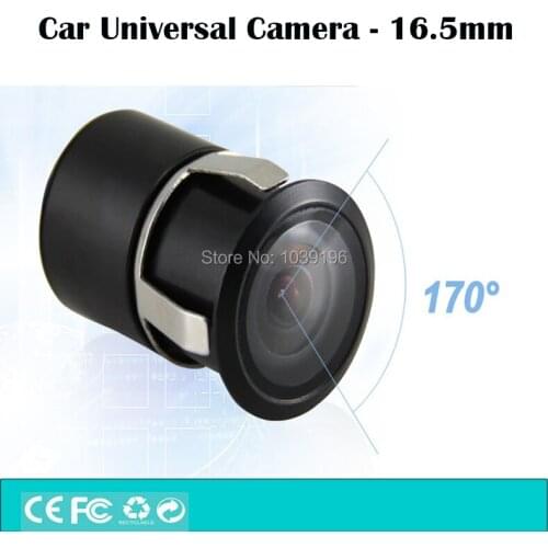 Universal Mini Color Reverse Backup Car Rear View Camera 16.5mm 480 TVL 170 Degrees Waterproof IP67 for All the Car Models