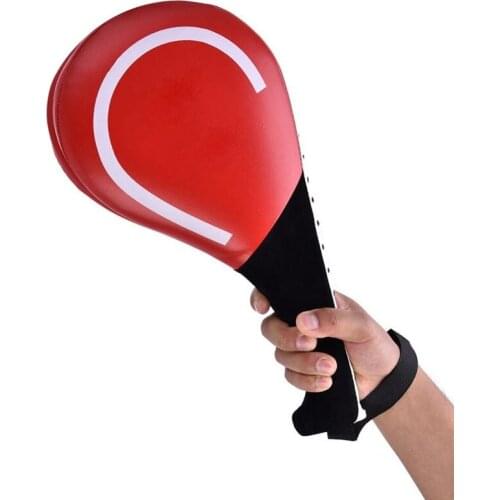1 Pcs Kickboxing Foot Target Taekwondo Boxing Sanda Speed Training Hand Kick Target Muay Thai Punching Bag Martial Equipment