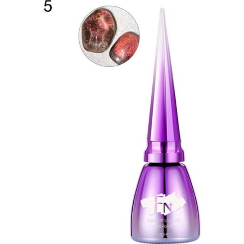 15ml Galactic Effect Nail Auroras Glue Reflective Galactic Effect Nail Art Easy to Remove UV Magnet Nail Polish Glue for Salon