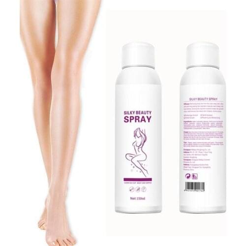 150ml Powerful Hair Removal Spray Cream Fast Depilation Bikini Spray Hair Removal Beard Spray Permanent Painless Armpit Leg W2M8