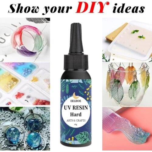 200g UV Resin Glue Quick Drying UV Gel Curing Hard State DIY Jewelry Handicraft Decoration Production Accessories Glue