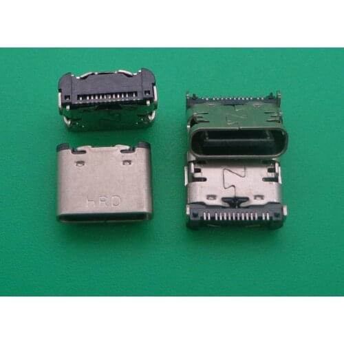 5PCS/LOT Micro USB JACK 3.1 Type-C 14pin female connector For Mobile Phone Charging port Charging Socket Repair Parts