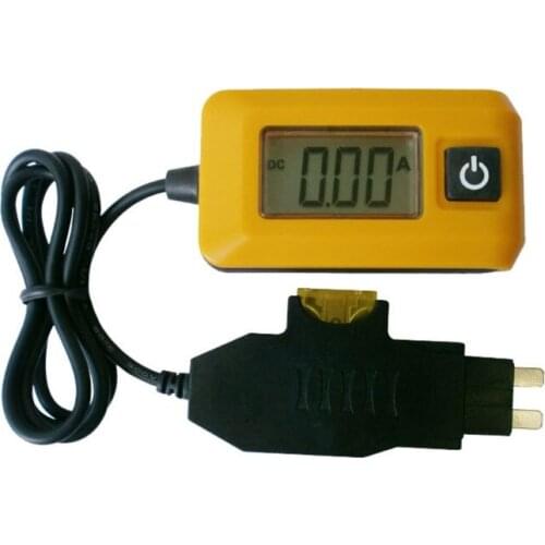 Auto Fuses Tester Automotive Current Tester Vehicle Fuse Ammeter Resistance Wire Leakage Detector E5BB