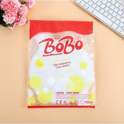 Balloo100pcs/lot 10inch 12inch 18inch 20inch 24inch 36inch Balloon Round Bubble Helium Balloons Kids Wedding Decoration Holiday