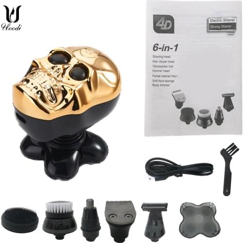 Electric Shaver Men 's Razor 5 Blades Portable Beard Trimmer Cutting Machine Sideburns