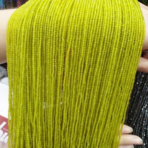 Natural Stone Beads 2mm Small Round Loose Stone Bead for Jewelry Making DIY Bracelet Necklace Strand 15