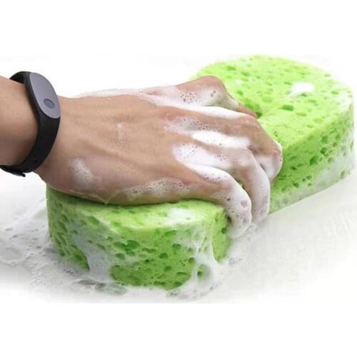 Car Wash Sponge Block Motorcycle Car Cleaning Supplies Big Sponge Brush Dust Random Color Car Cleaning Tool